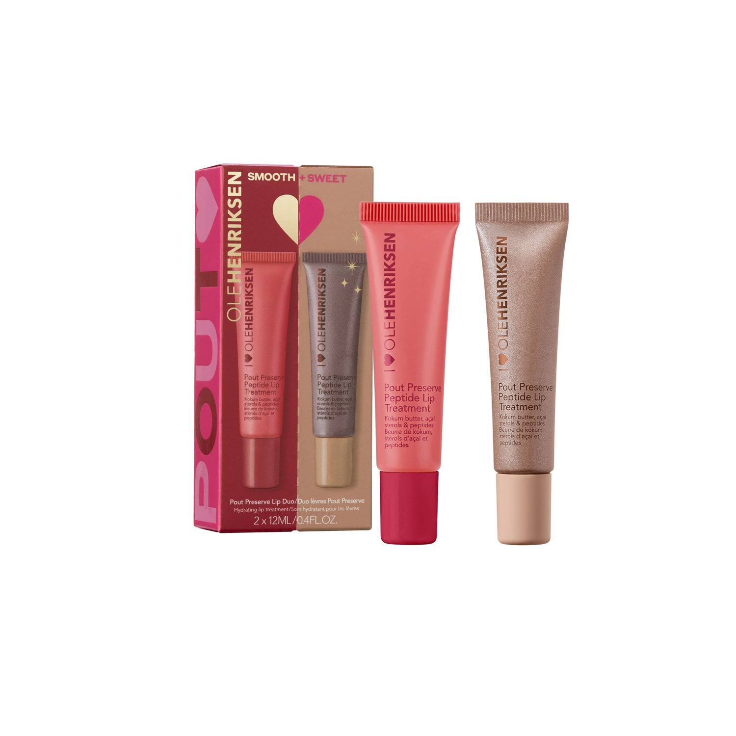 Smooth + Sweet Pout Preserve Peptide Lip Duo