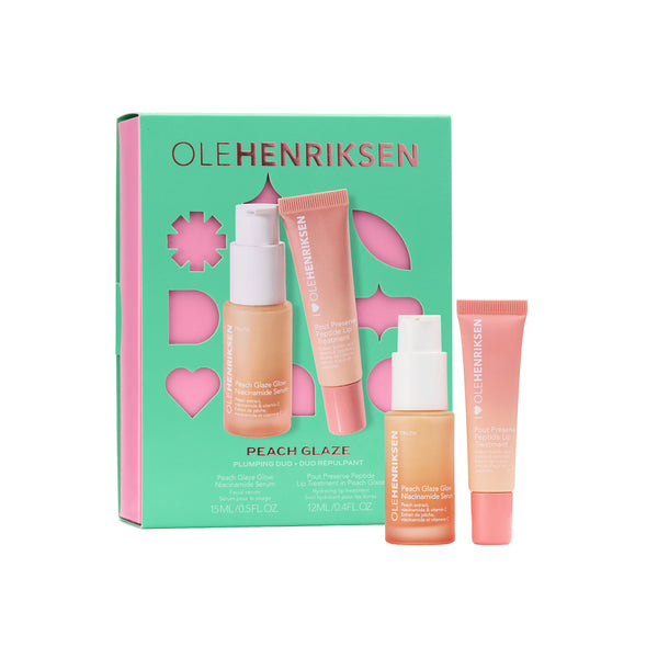 Peach Glaze Niacinamide + Peptide Plumping Duo